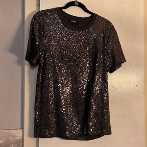 DKNY sequin t-shirt